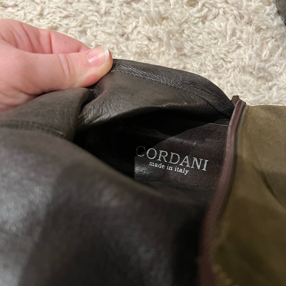 Anthropologie Cordani Green Suede Boots Made in Italy 37.5 37 1/2 - Picture 6 of 11